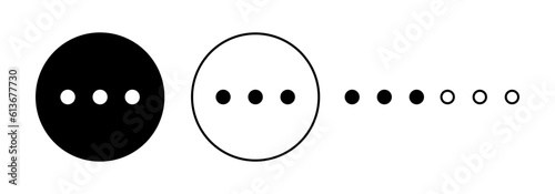 Menu Icon vector for web and mobile app. web menu sign and symbol. hamburger menu symbol