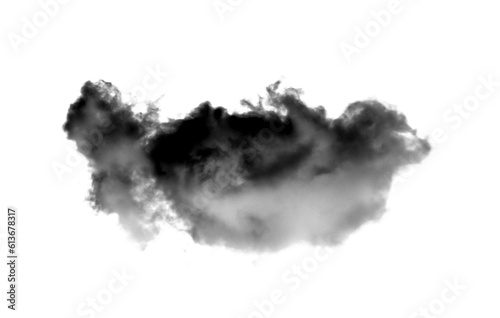 black cloud on transparent png