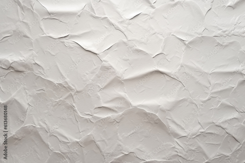 Fototapeta premium White paper texture. Generative AI