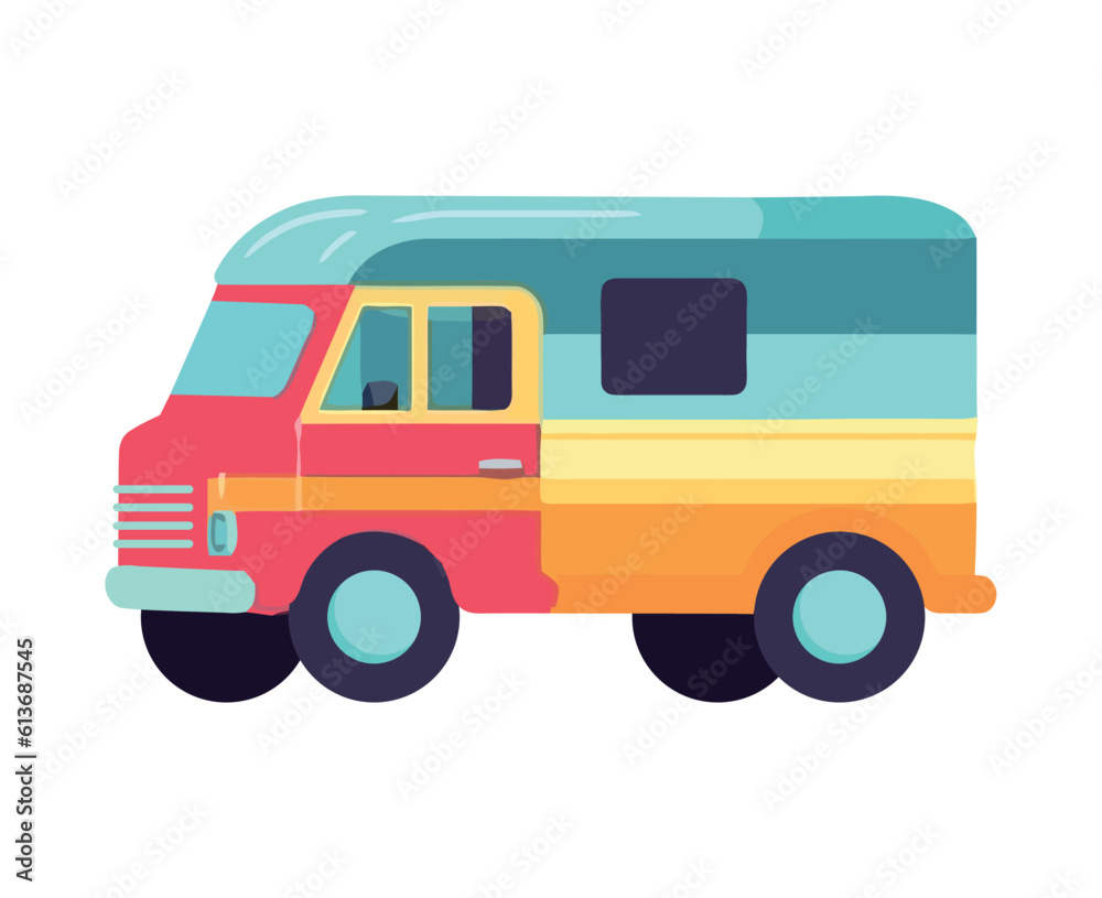 mini van on a summer adventure