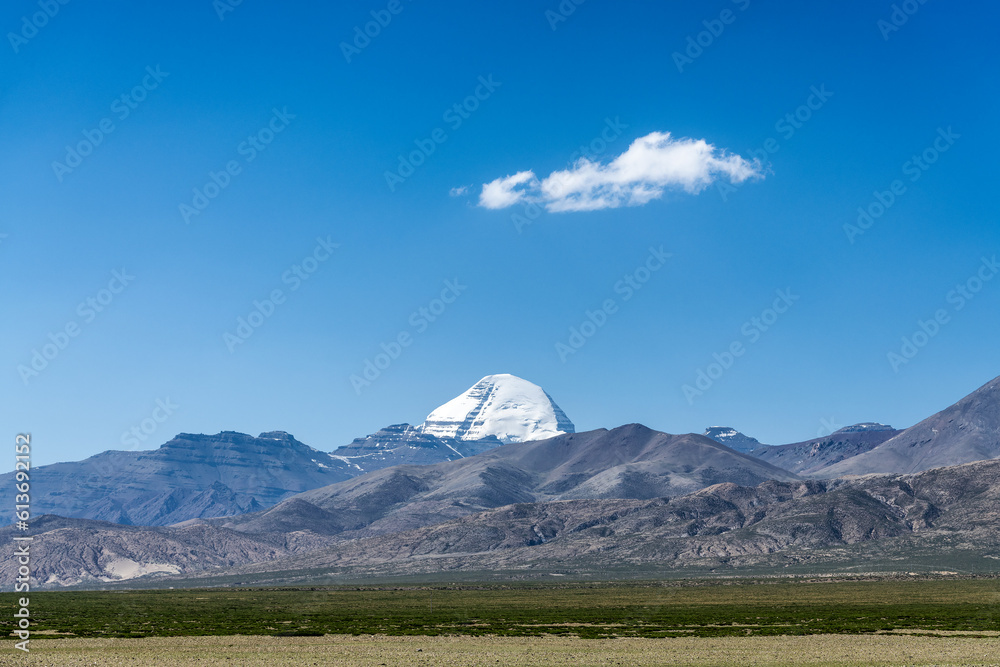 Mount Kinabalu Kailash in Ngari prefecture Tibet Autonomous Region, China.
