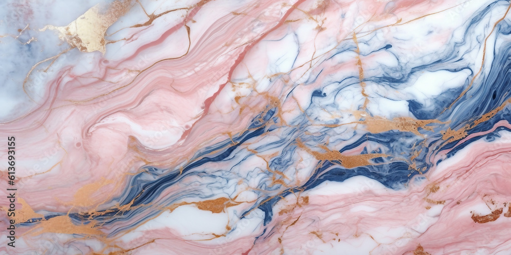 Fototapeta premium Luxury white, pink, blue marble texture background pattern surface textures