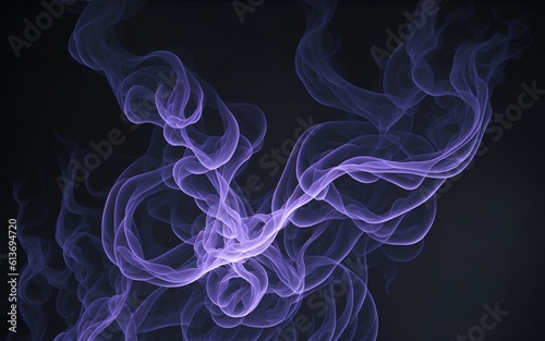 Abstract dark purple smoke background