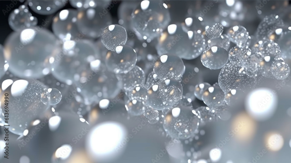 drops of water. Generative Ai. 