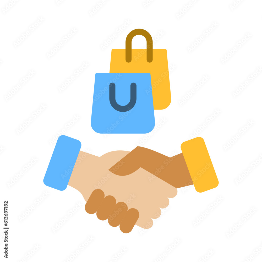 Affiliate flat icon for marketing, partnership, commerce and shopping, handshake logo
Affiliate flat icon for marketing, partnership, commerce and shopping, handshake logo