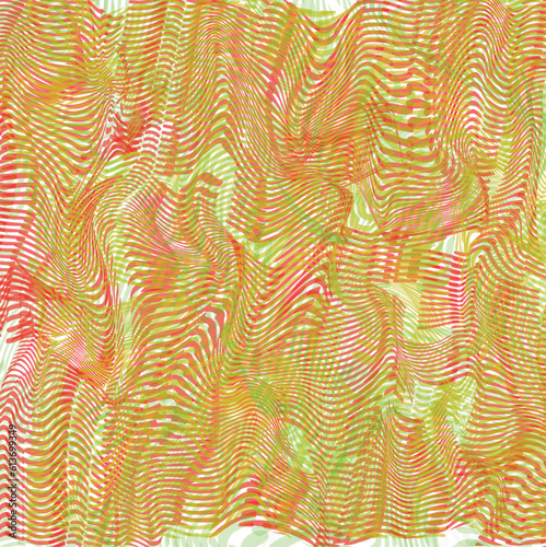 Yellow texture with ribbed distorted as like sun surface