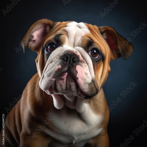 english bulldog portrait © dehrig