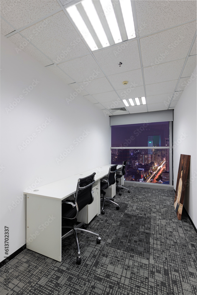 The concept of the office, meeting room, model of the co-working space The concept of the office, meeting room, model of the co-working space