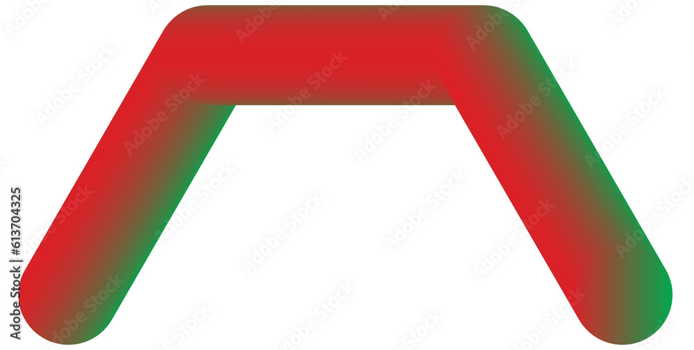 Christmas gradient line Christmas gradient line