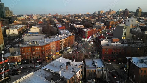 Aerial Shot of Flatbush at Twighlight Hours - Pt. 2