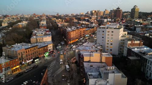 Aerial Shot of Flatbush at Twighlight Hours - Pt. 3