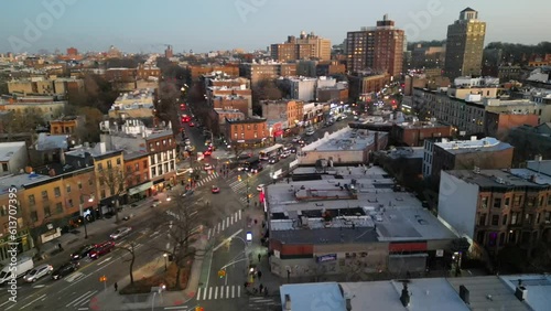 Aerial Shot of Flatbush at Twighlight Hours - Pt. 4 photo