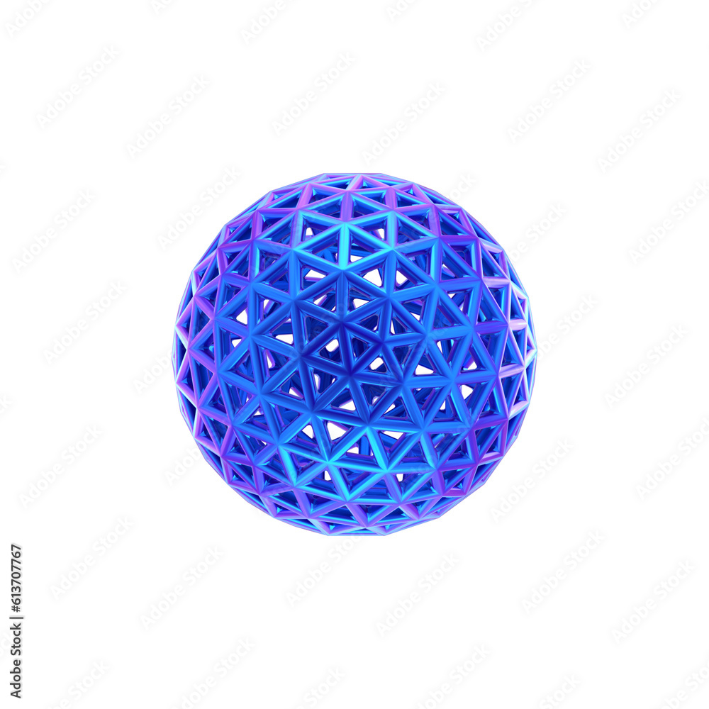 3D ABSTRACT PURPLE METAL OBJECT RENDER 3D ABSTRACT PURPLE METAL OBJECT RENDER