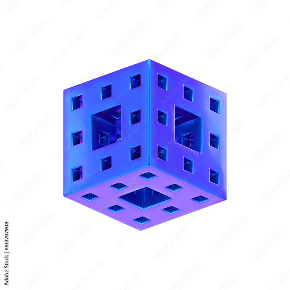 3D ABSTRACT PURPLE METAL OBJECT RENDER 3D ABSTRACT PURPLE METAL OBJECT RENDER