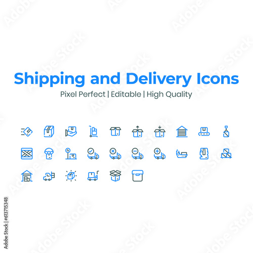 High quality perfect pixel and editable icon set for UI. Set of vector icons isolated on white background.