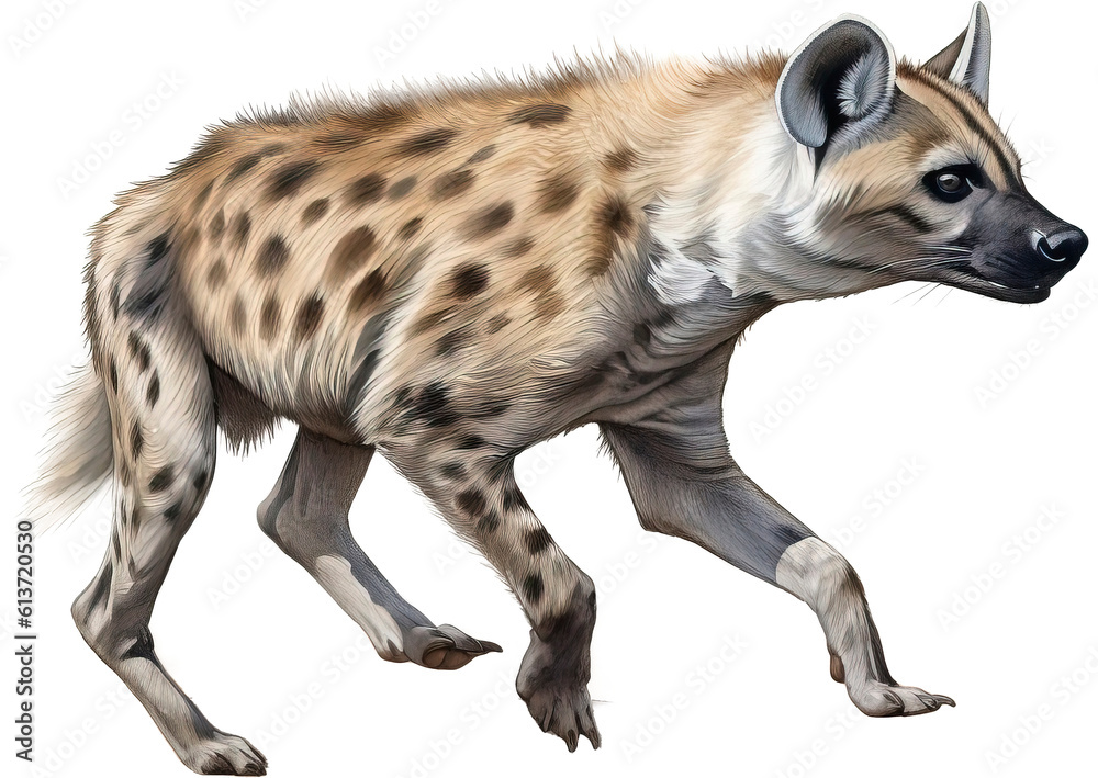 Hyenas watercolor illustration transparent png Hyenas watercolor illustration transparent png