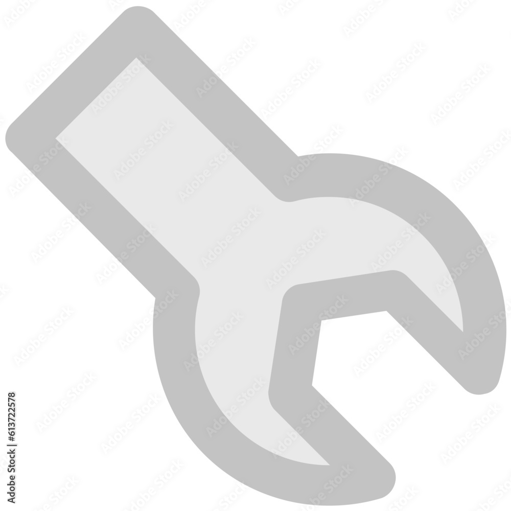 Download premium flat icon of wrench Download premium flat icon of wrench
