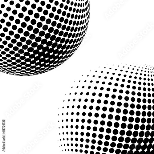 Vertical gradient halftone dots background. Pop art template, texture. Halftone effect.