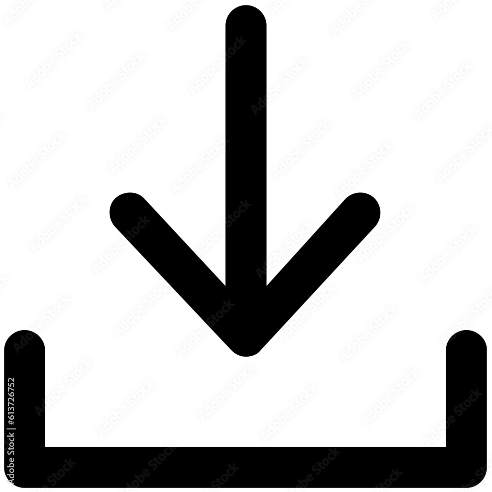 A customizable icon of upload folder A customizable icon of upload folder