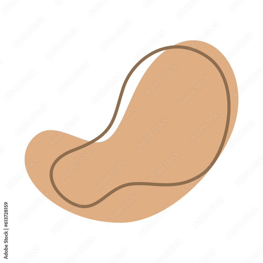 Abstract liquid shape. Fluid aesthetic flat color design vector illustration template. Ready to use for print and web design Abstract liquid shape. Fluid aesthetic flat color design vector illustration template. Ready to use for print and web design