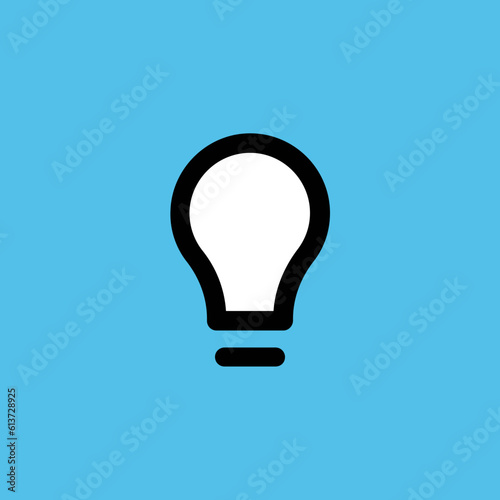 Icon of idea designed in vector format 
