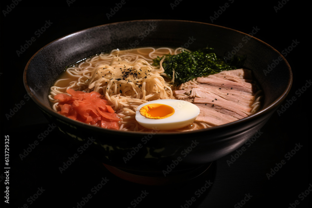 Sapporo miso ramen in a bowl Sapporo miso ramen in a bowl