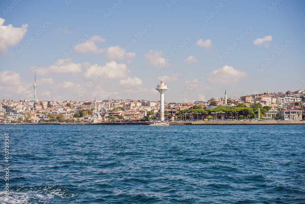 Bosphorus traffic control radar Istanbul, Turkey. Turkiye