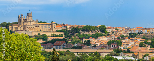 Obraz na płótnie Beziers, Herault, France w salonie