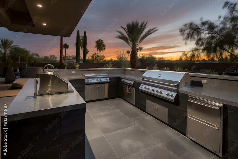 View of High-end Luxury style residential architectural depictions of beautiful ...