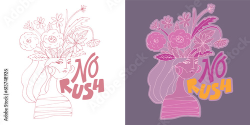 Funny cute hand drawn doodle lettering. T-shirt design, mug print, tee design, lettering art.