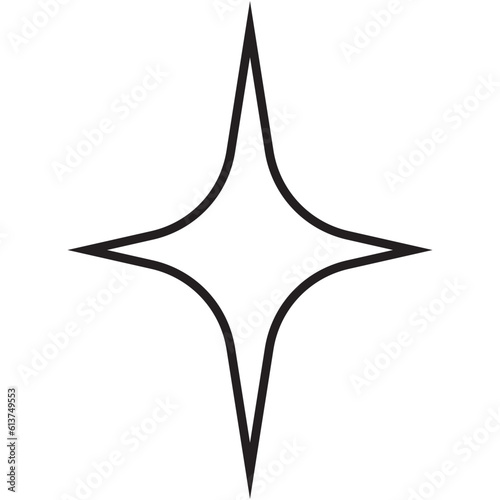 Star icon and symbol element