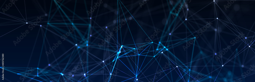Abstract futuristic - technology with polygonal shapes on dark blue background. Design digital technology concept. 3d illustration. Abstract futuristic - technology with polygonal shapes on dark blue background. Design digital technology concept. 3d illustration.