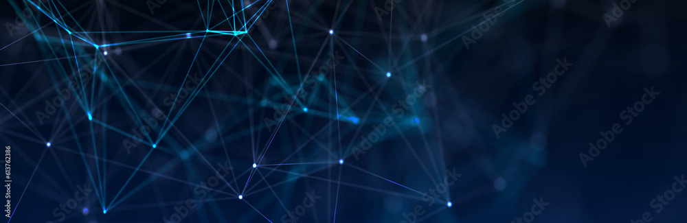 Abstract futuristic - technology with polygonal shapes on dark blue background. Design digital technology concept. 3d illustration. Abstract futuristic - technology with polygonal shapes on dark blue background. Design digital technology concept. 3d illustration.