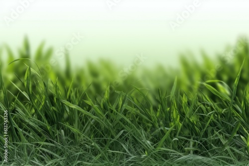 Grass green background. Generate Ai