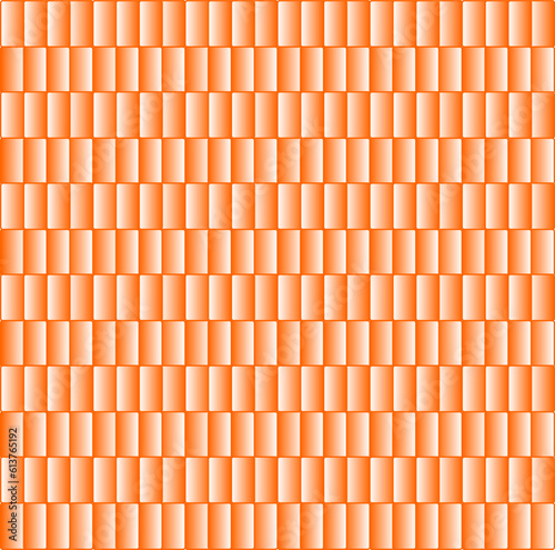 Seamless Geomatric vector background Pattern in orange