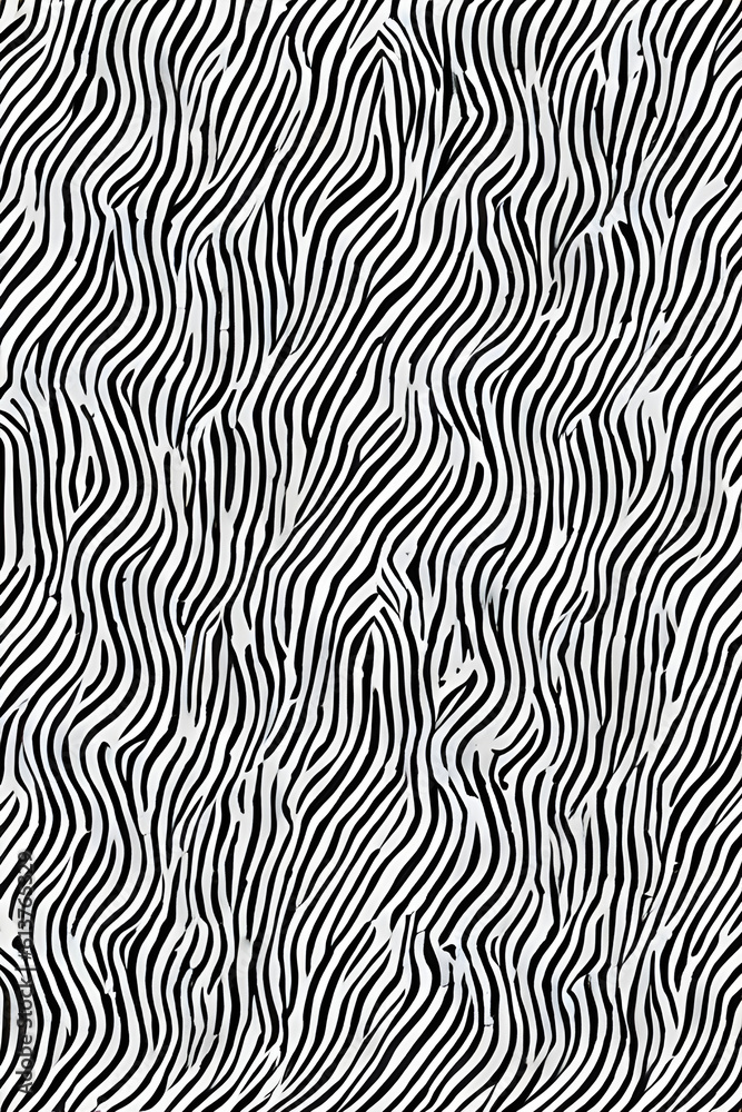 A black and white image of a line texture. A very busy pattern. (AI-generated fictional illustration)
