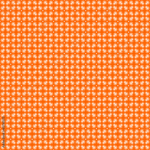 Seamless Geomatric vector background Pattern in orange