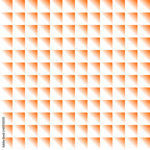 Seamless Geomatric vector background Pattern in orange