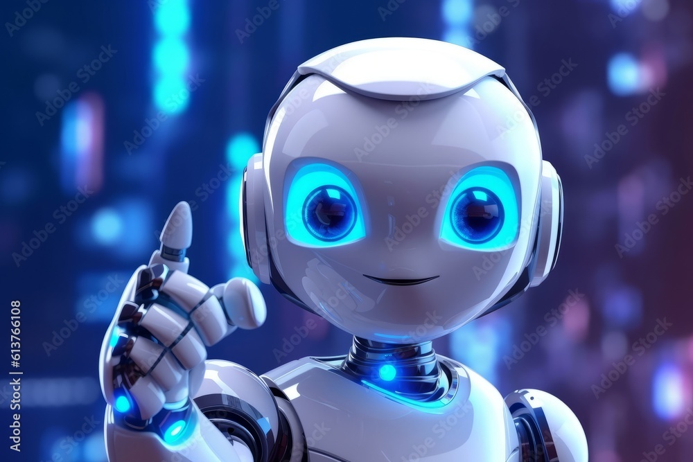ロボットのキャラクター素材 Generative AI ロボットのキャラクター素材 Generative AI