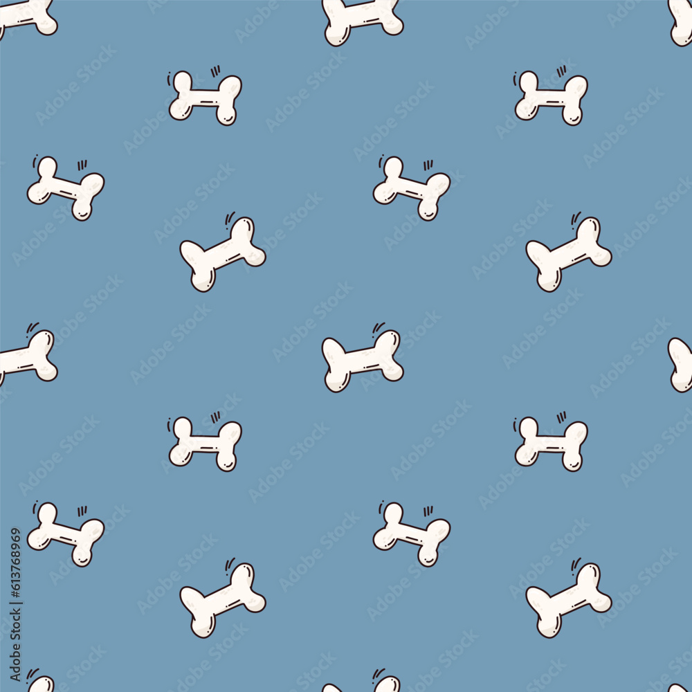 cute cartoon seamless pattern