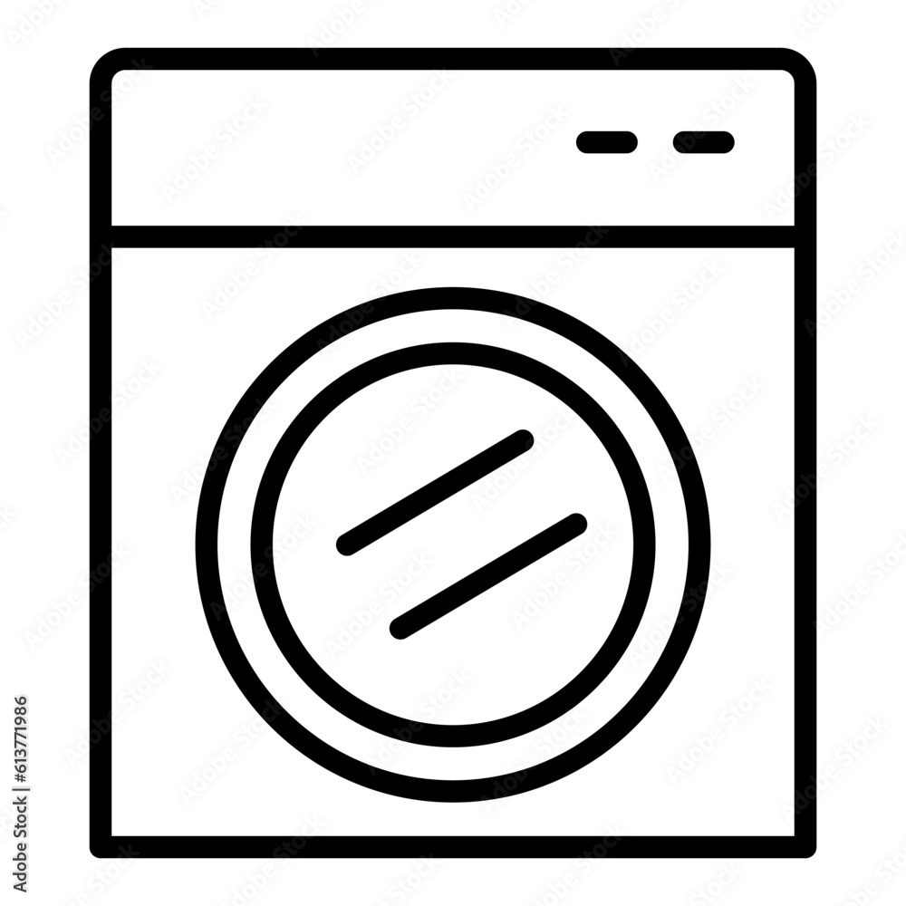 Laundry machine icon