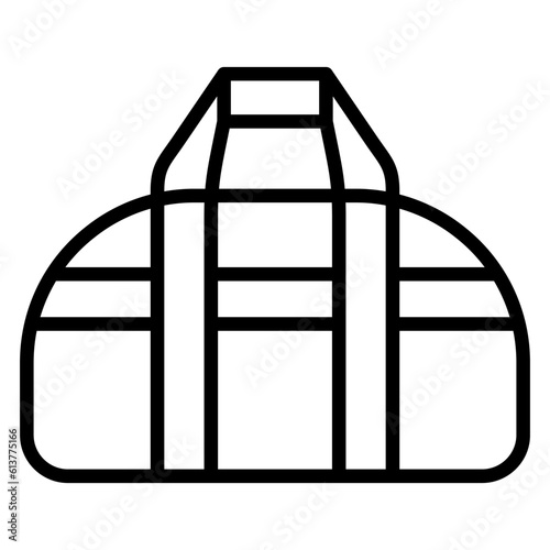 Sport bag icon