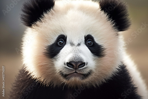 cute panda cub
