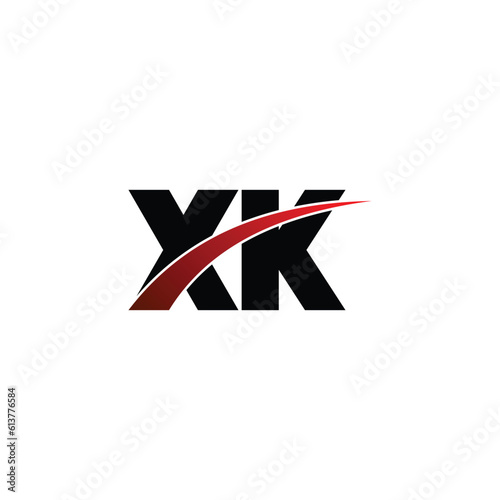 Free Download Letter XK simple logo design vector - GFXLoad
