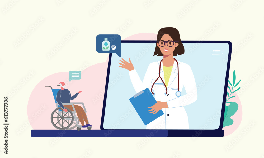 Psychological counseling concept. Vector online psychological assistance service illustration. Online psychotherapy, counseling and help Psychological counseling concept. Vector online psychological assistance service illustration. Online psychotherapy, counseling and help