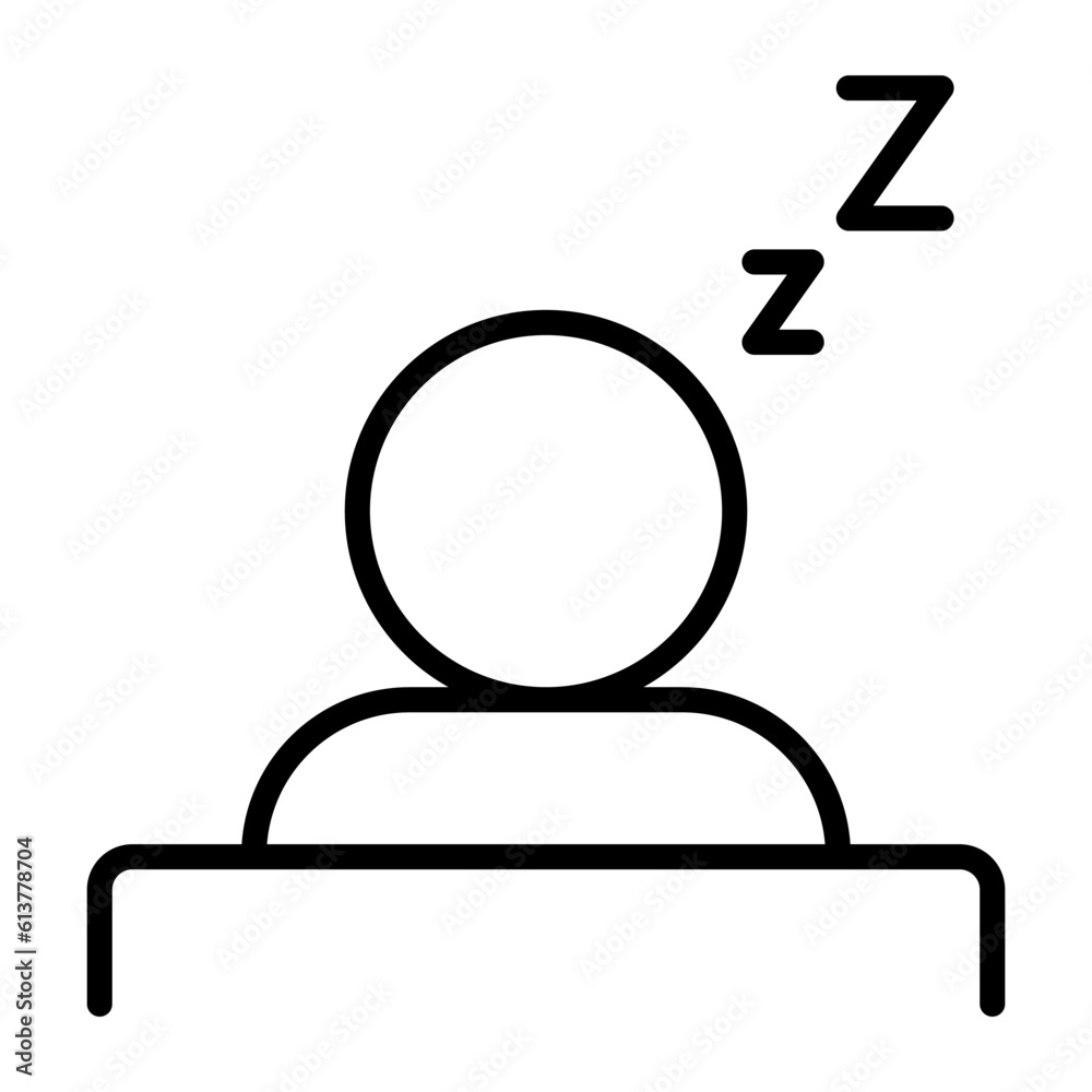 Sleeping icon Sleeping icon