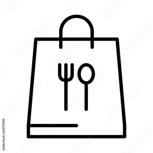 Food delivery icon
