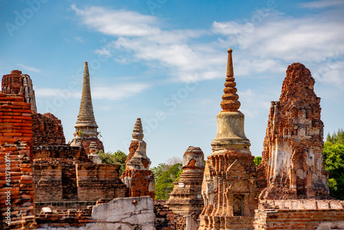 Ayutthaya historical park, Thailand  © ttinu