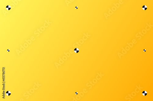 Chromakey. Flat, orange, chromakey for editing, chromakey for video. Vector illustration.