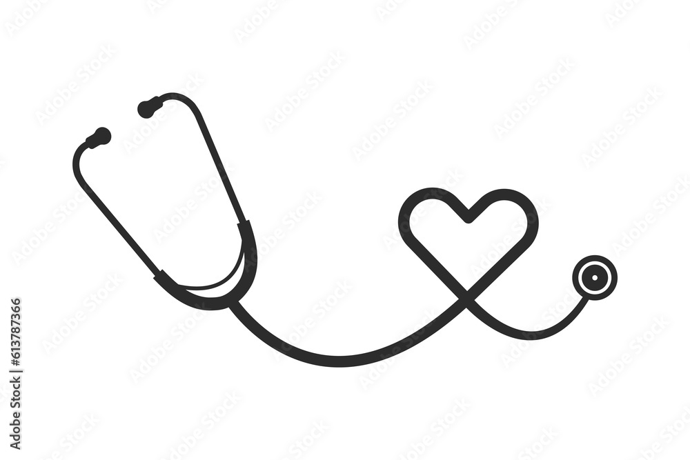 Stethoscope Vector, Medical tools Vector, Stethoscope illustration, Doctor, Nurse, Health, illustration, Clip Art, medical illustration, concept, stethoscope heart vector, medical tools vector,